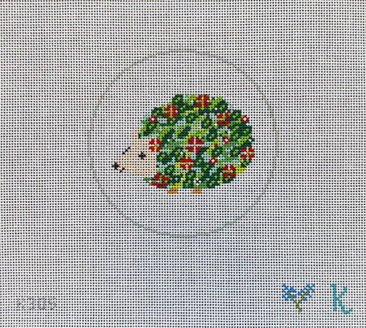 Hedgehog Red and Green by The Collection Designs