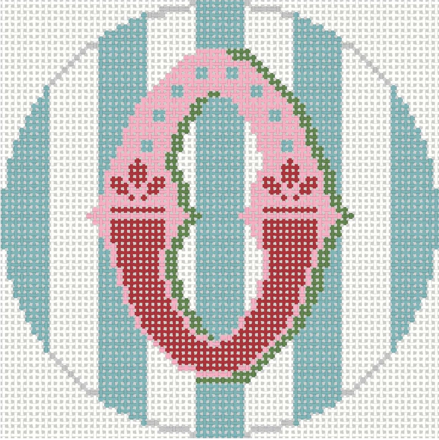 Noel Ornament "O" by The Collection Designs