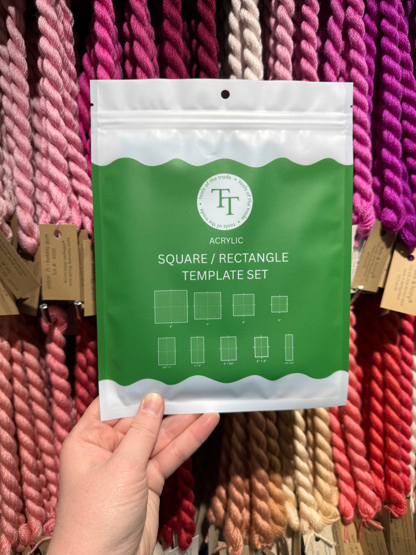 Square & Rectangle Templates by Tools of the Trade