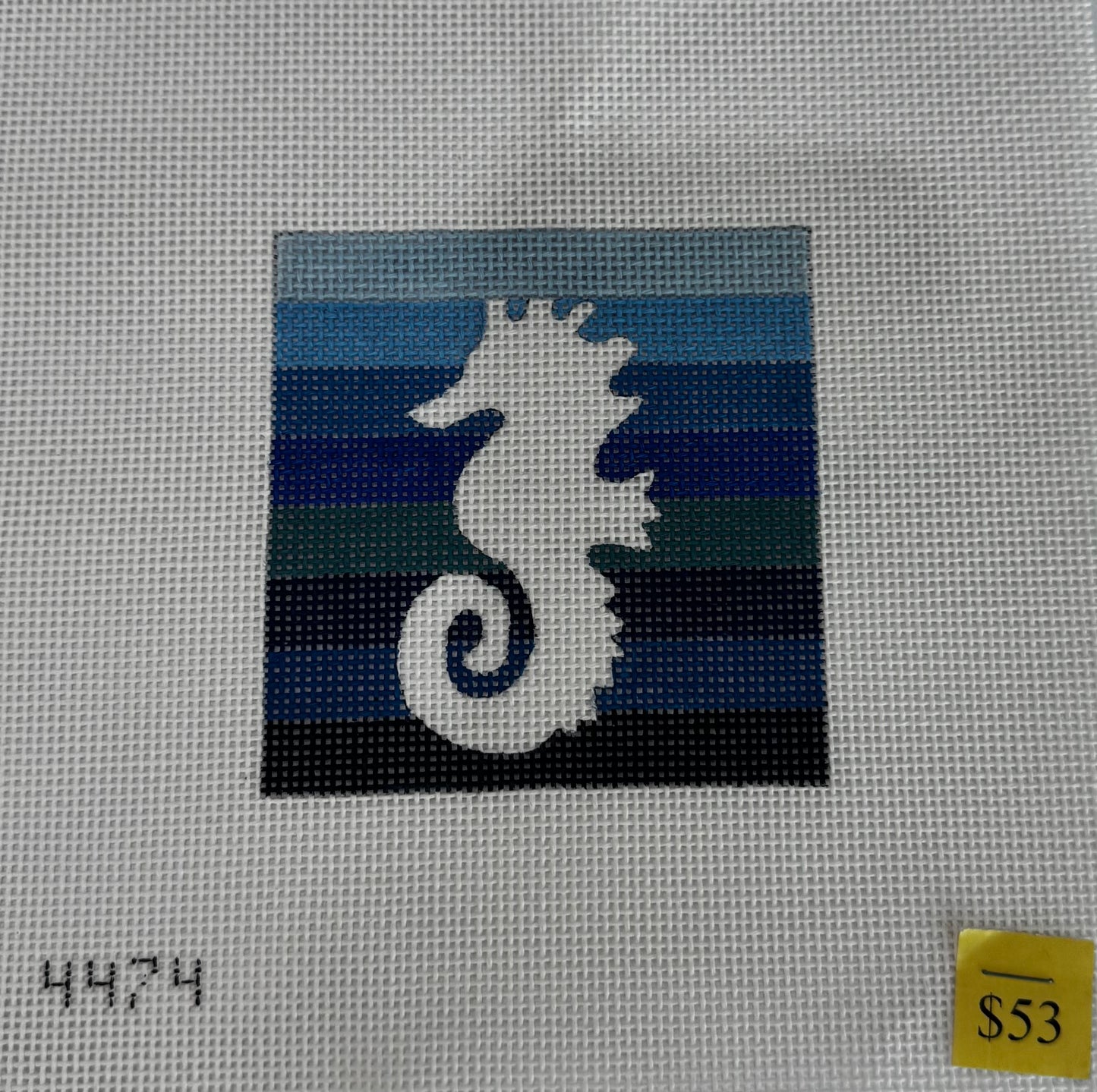 Seahorse with Blue Striped