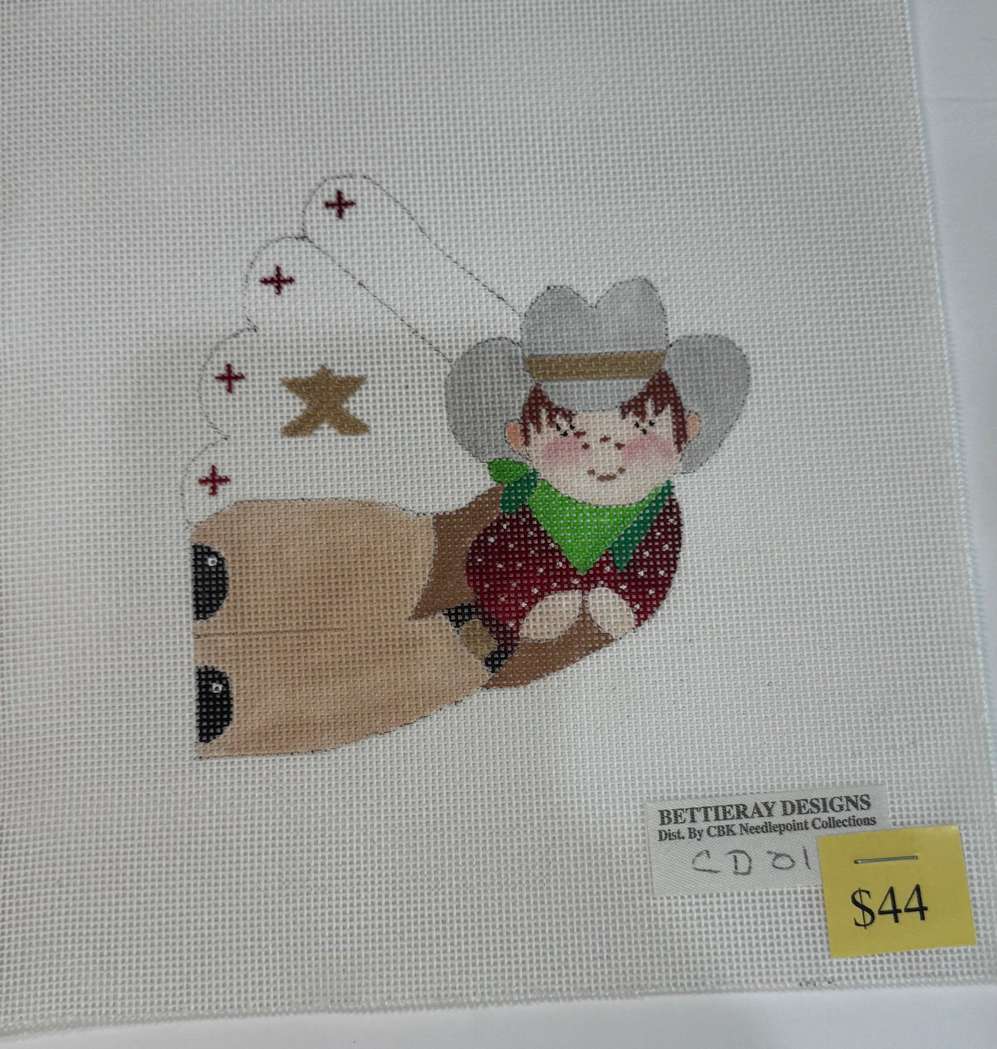 Cowboy Angel by CBK Needlepoint Collections