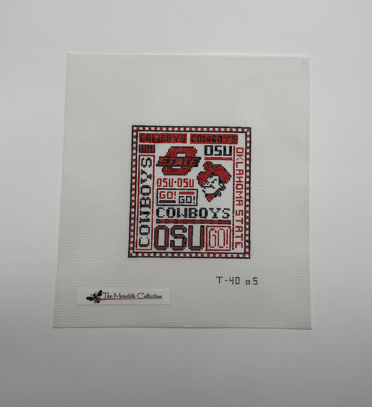 Oklahoma State Cowboys Square by Meredith Collection