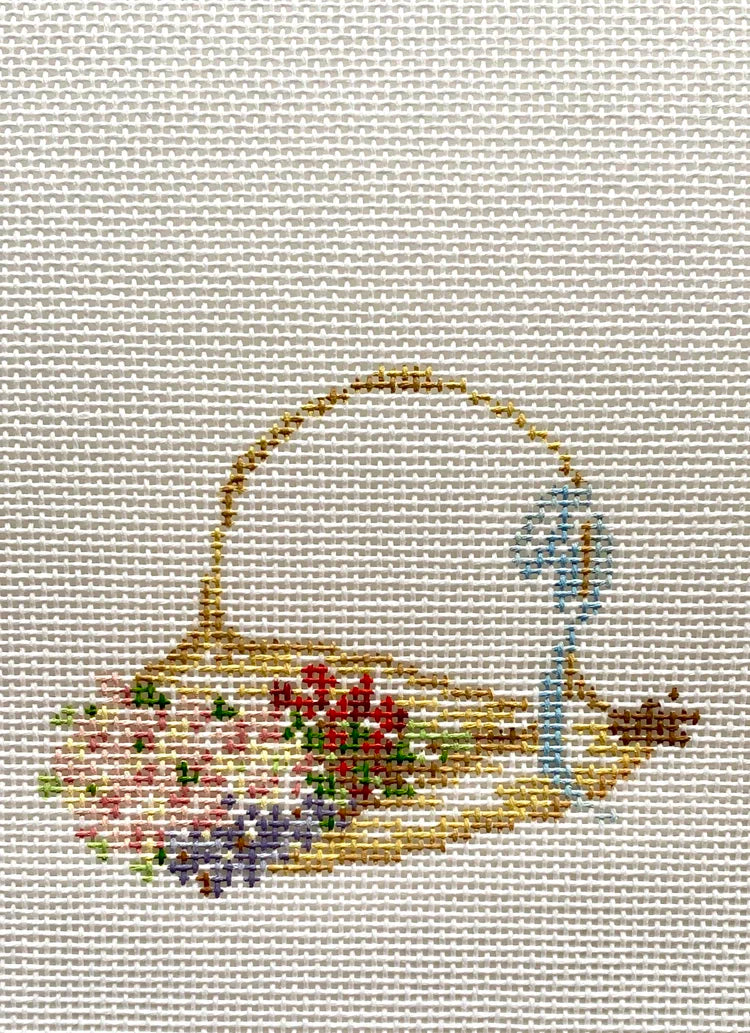 The Secret Garden Gathering Basket by The Plum Stitchery