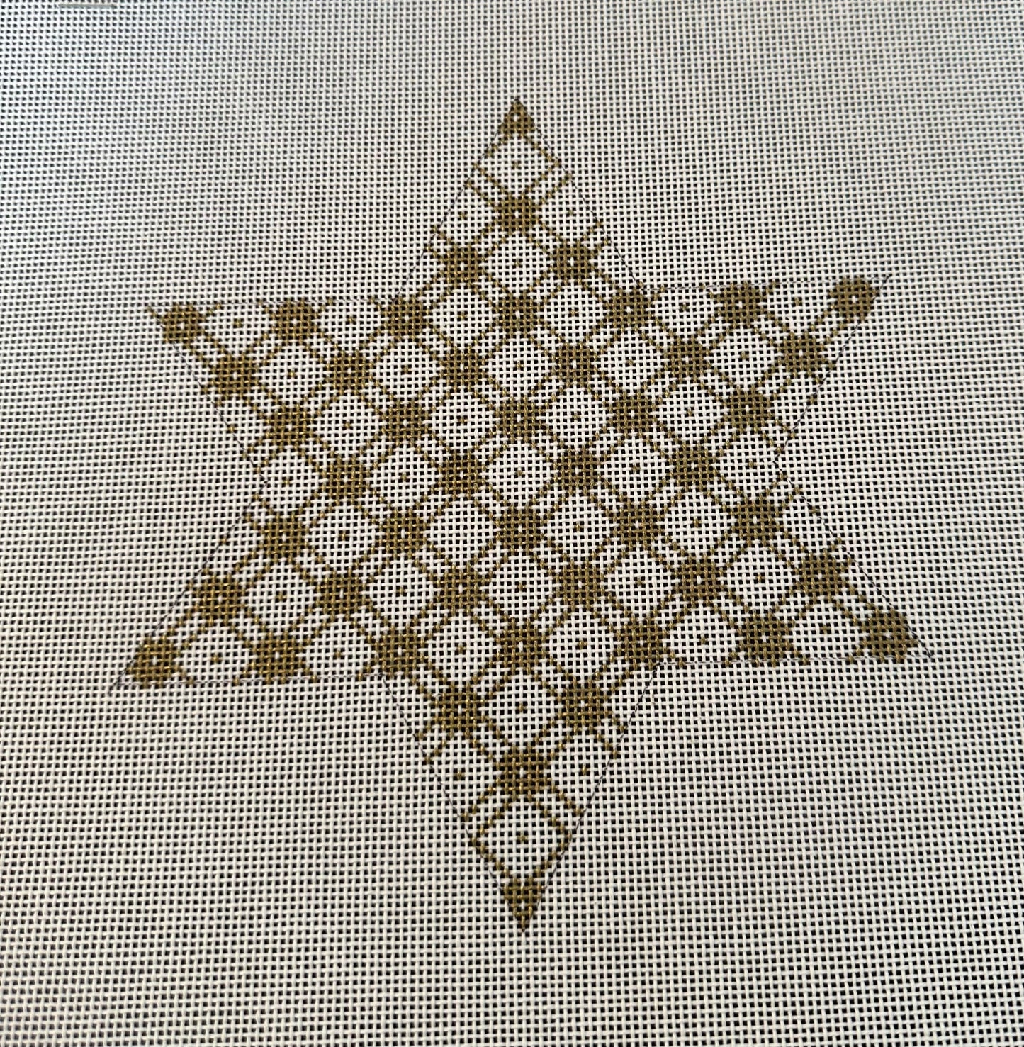 6" Star of David- Gold
