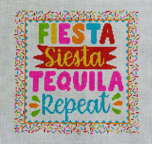 Fiesta Siesta Tequila Repeat by The Collection Designs