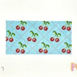 Blue Cherry 3x6 by Pop Needle Arts