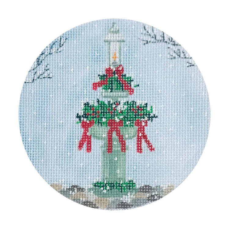 Nantucket Lamp Post by The Plum Stitchery