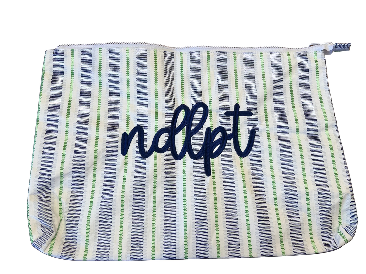 Jumbo Papagallo Stripe Stash Bag by Wipstitch