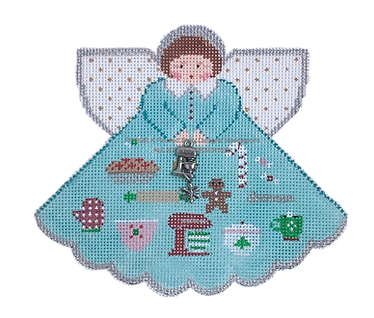 PP-996LK Angel w/Charms: Christmas Kitchen