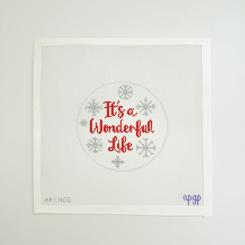 It’s a Wonderful Life Ornament by A Poore Girl Paints