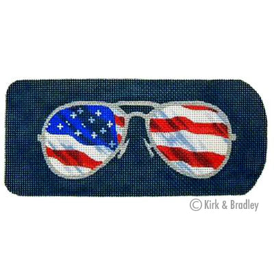 Flag Ray-Bans Eyeglasses Case by Kirk & Bradley