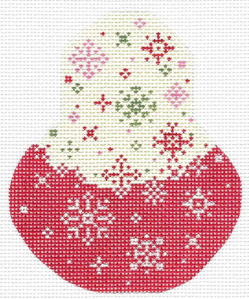 Red Velvet Snowflake Pear