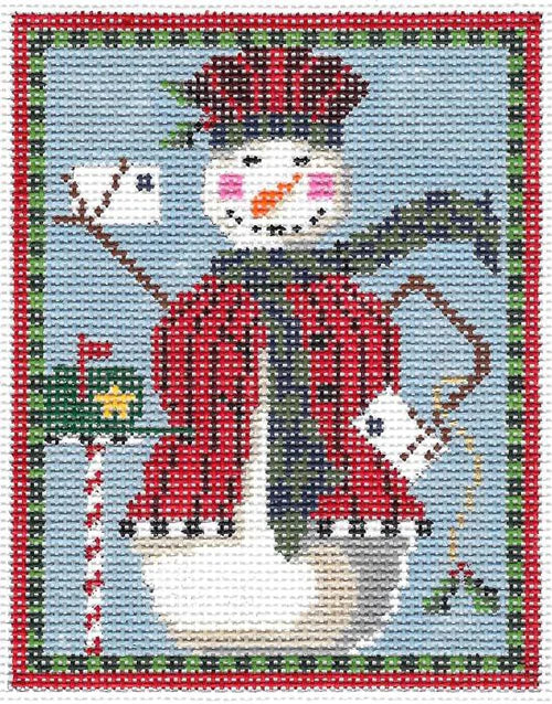Mailman Snowman