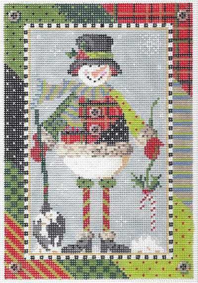 Patchwork Pete Snowman 18ct