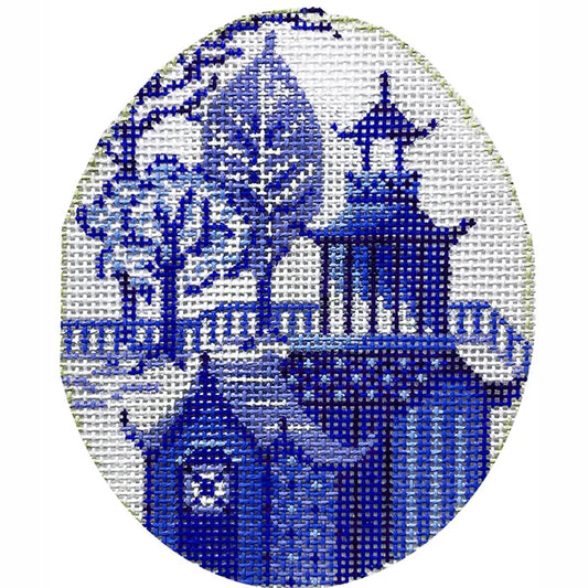 China Blue Pagoda Egg