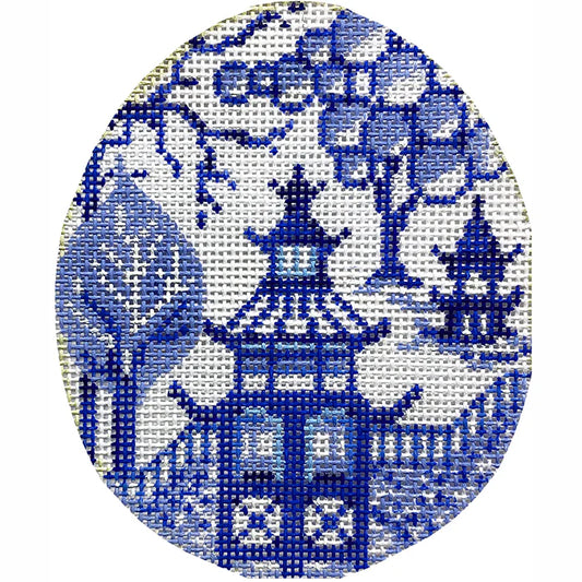 Blue Pagoda 2 Egg