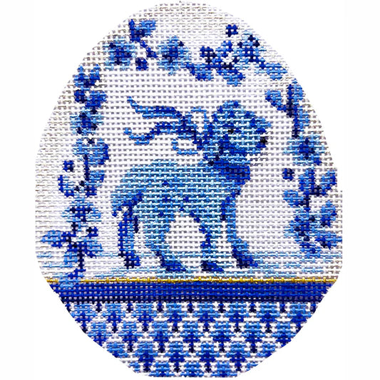 Blue Garland Lambs Egg