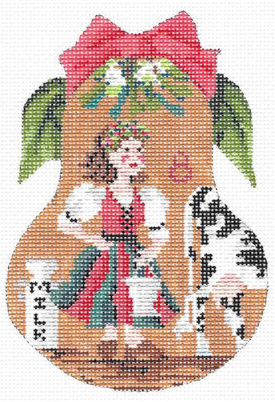 Eight Maids a Milking Pear