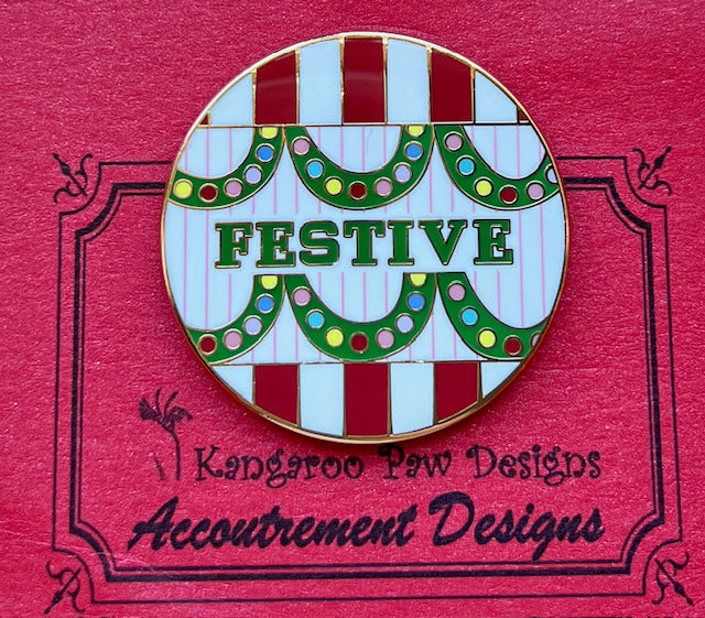 Festive Needle Minder by Kanagaroo Paws
