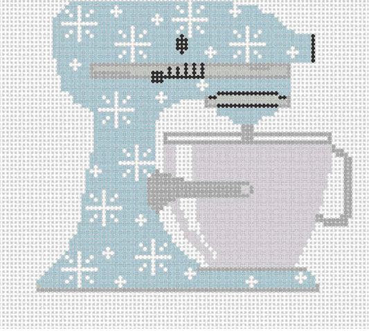 Light Blue Snowflake Mixer by The Collection Designs