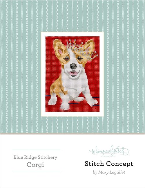 LON7sg Corgi Queen Stitch Guide