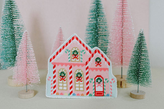 Christmas Village Peppermint House by Le Point Studio