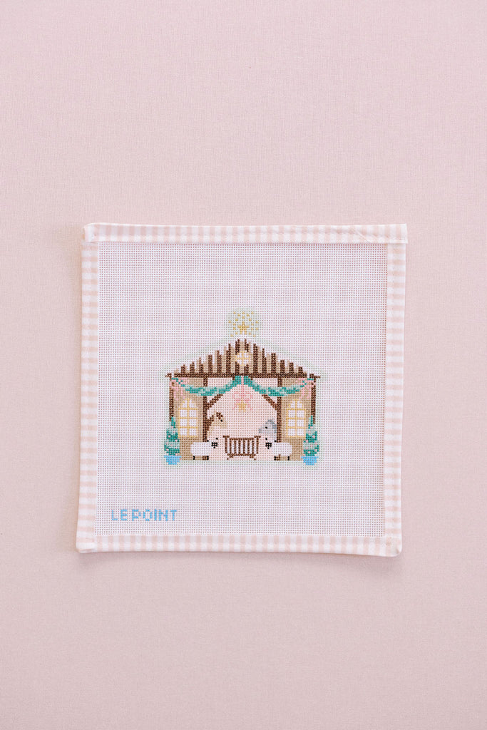 Christmas Village Stable/Manger by Le Point Studio