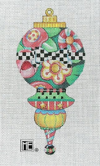 ME-CO04 Christmas Ornament: Floral