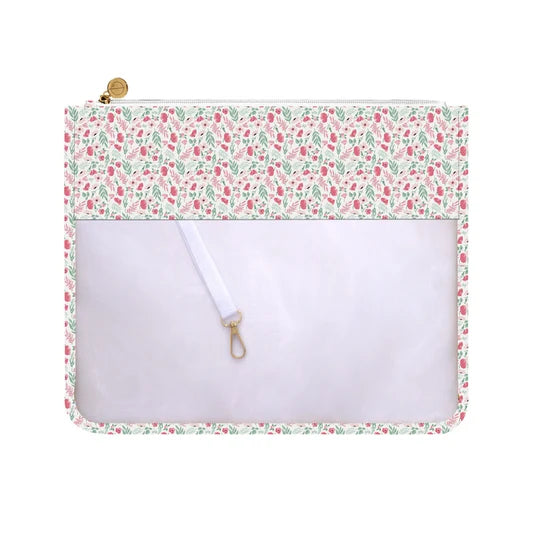 Sage/Blue Floral Project Bag