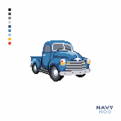 Chevy Pick Up Truck by Navy Noo