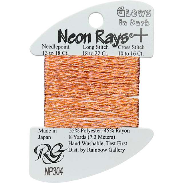 NP304 Orange Glow - Neon Rays+
