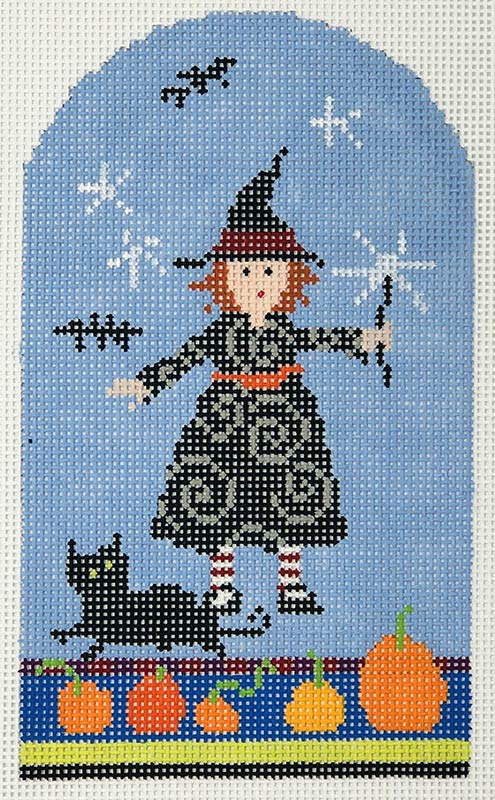 Witch with Wand by Pippin Studios