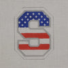 "USA" Patriotic Letters by Pepperberry Designs