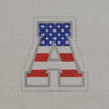"USA" Patriotic Letters by Pepperberry Designs