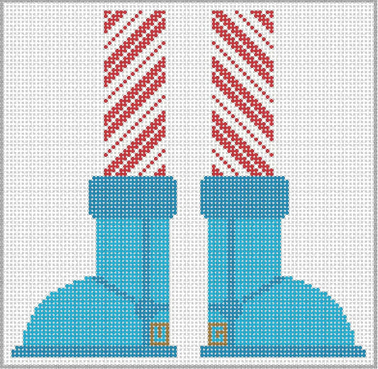 Elf in Boots - Blue by The Collection Designs