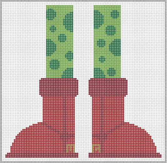 Elf in Boots - Red by The Collection Designs