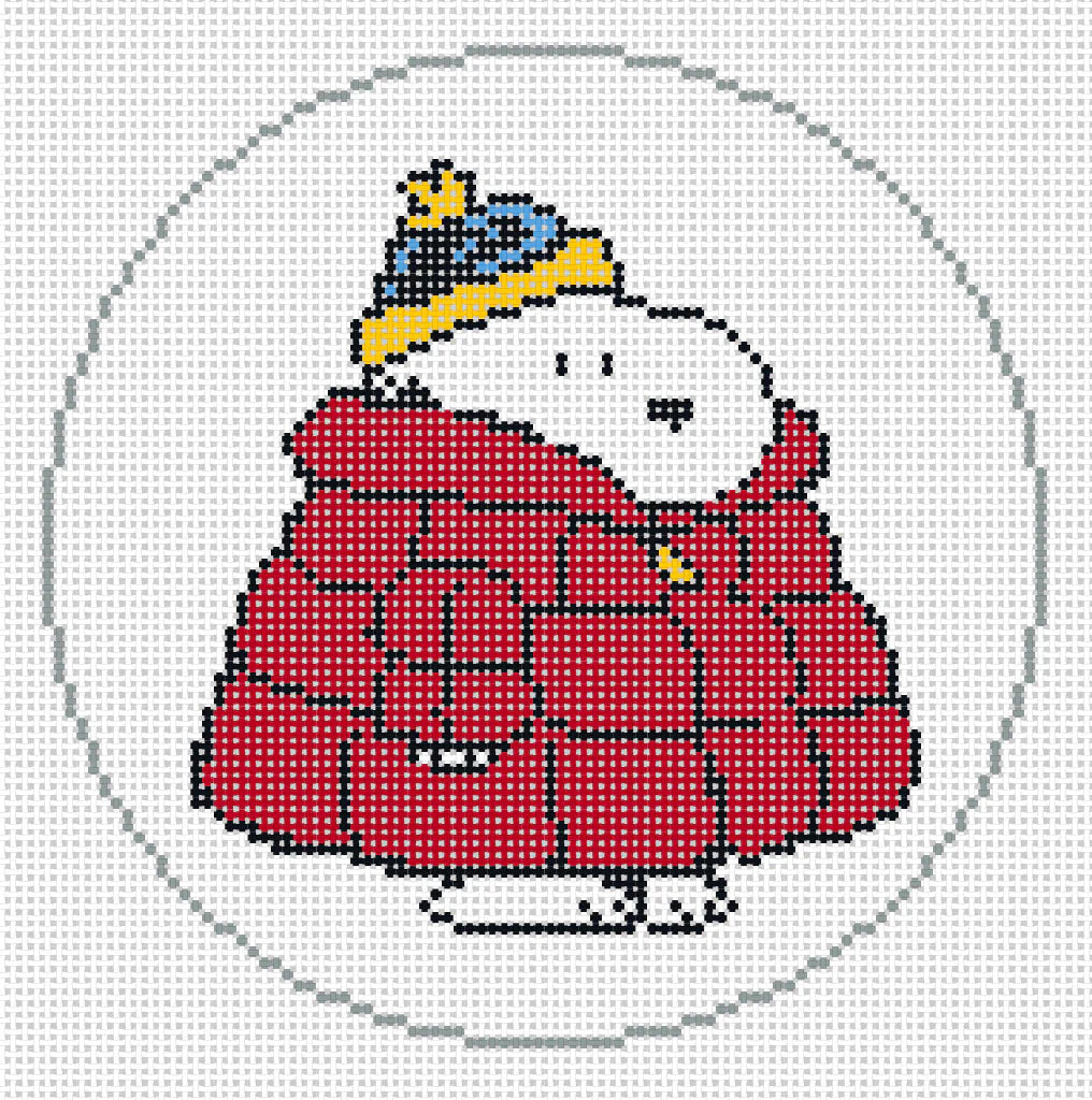 PRESALE - PEANUTS Winter - Snoopy in Puffer Coat Canvas