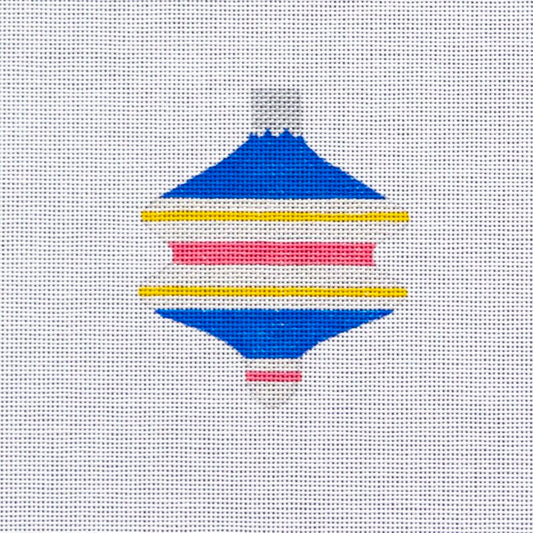 Spindle 2 - Blue Gold & Pink by Pepperberry Design
