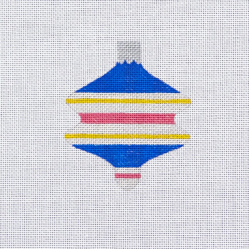 Spindle 2 - Blue Gold & Pink by Pepperberry Design
