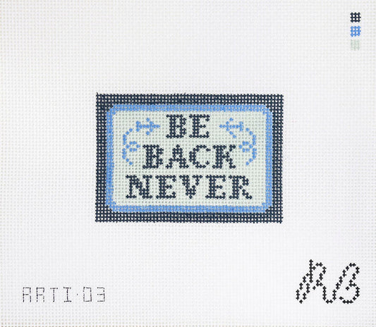 Be Back Never by Rachel Barri