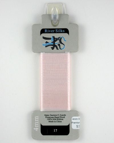 River Silks 4mm Light Pink - 17