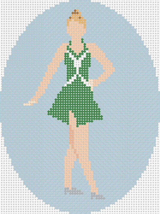 Dancers- Green Costume by The Collection Designs