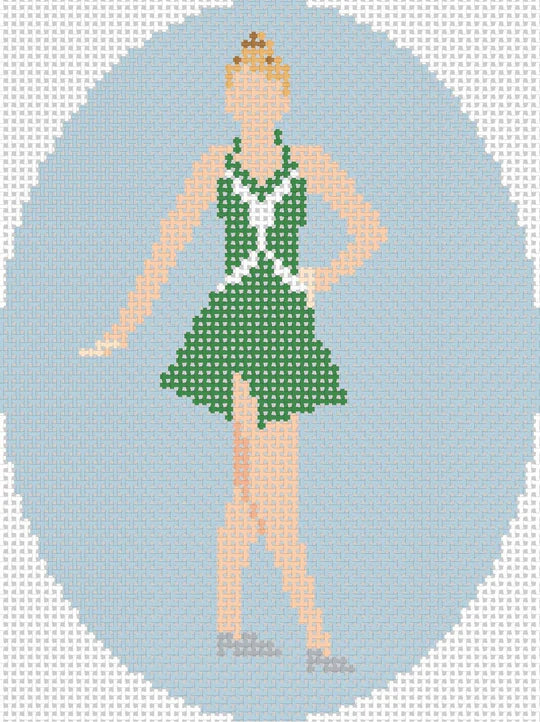 Dancers- Green Costume by The Collection Designs