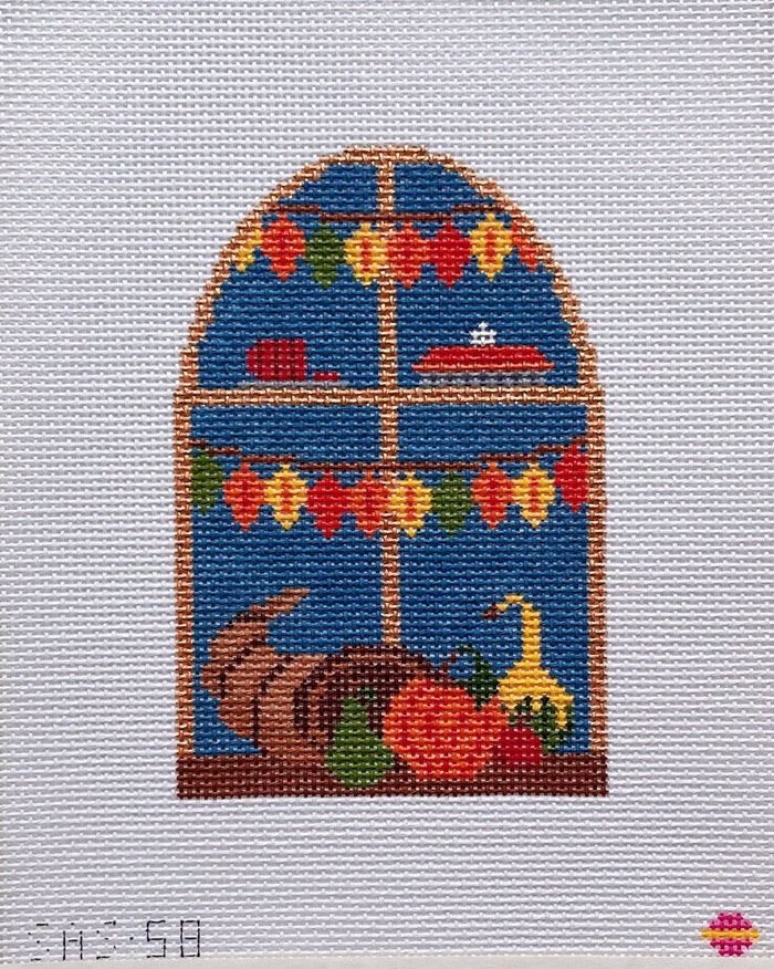 Thanksgiving Skies Window