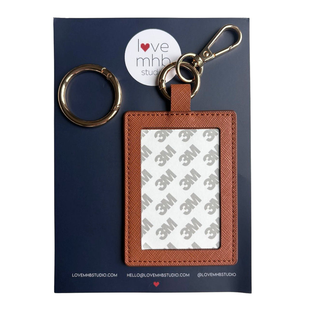 Self Finishing Leather Charm (Rectangle)