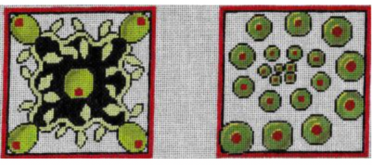 Olive Coasters
