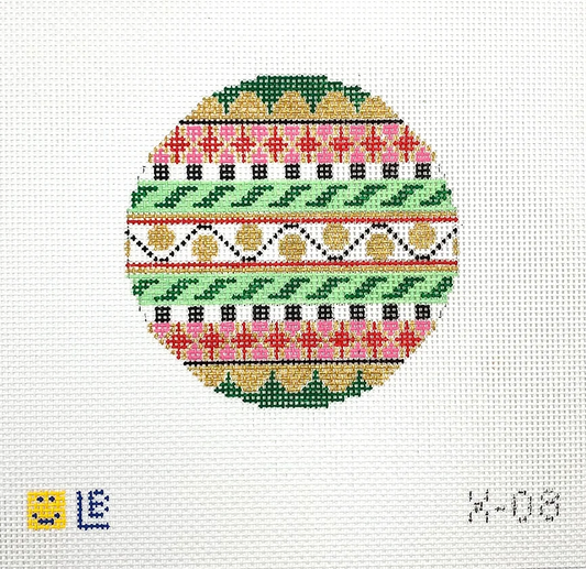 Gold Circles Round 13 ct by Lauren Bloch