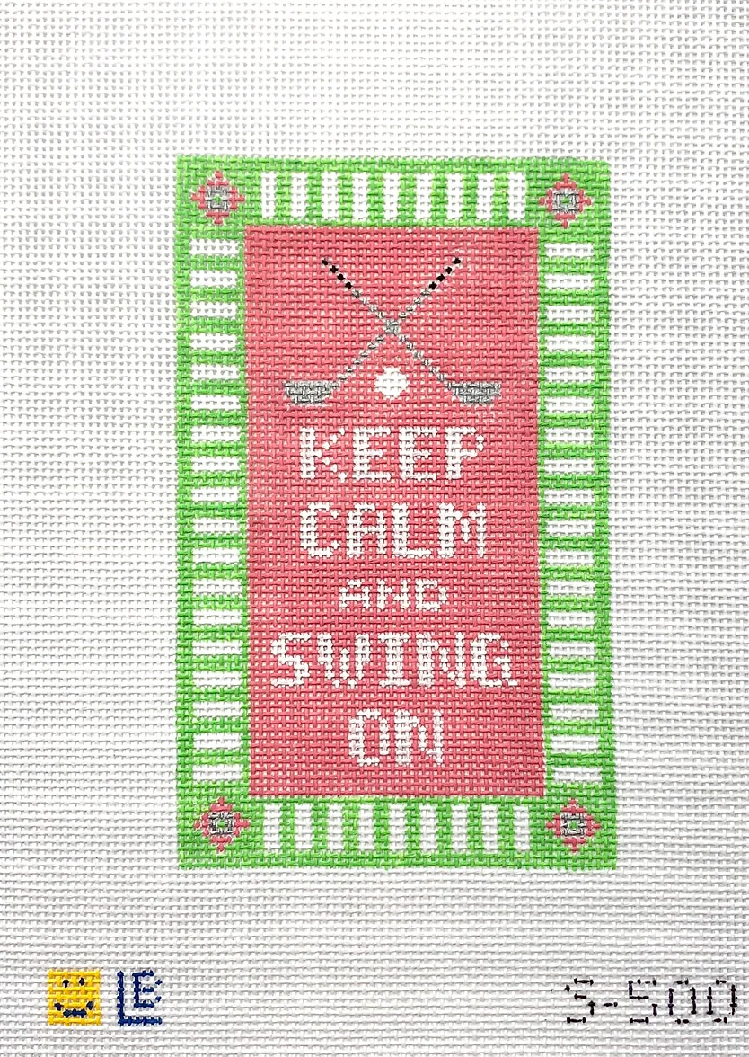 Keep Calm and Swing On