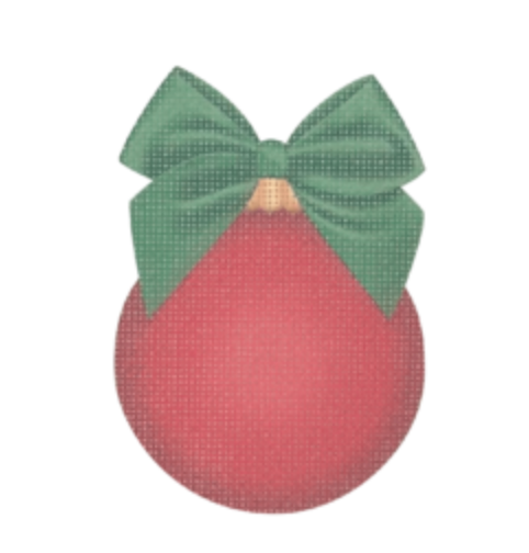 Classic Glass Ornament, Red by Pepperberry Designs