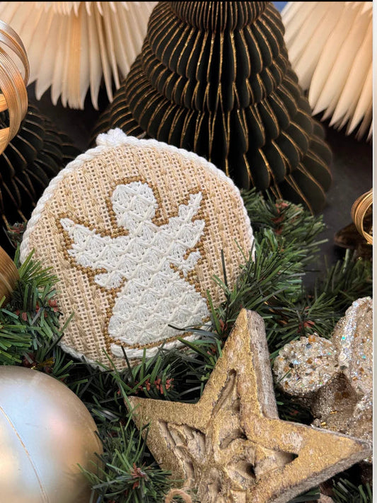 Gold and White Nativity by The Collection Designs